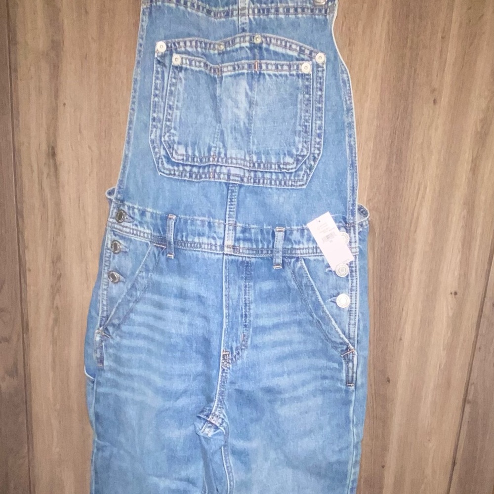 Blue Denim Overalls GAP NWT Big Kids Sz 8